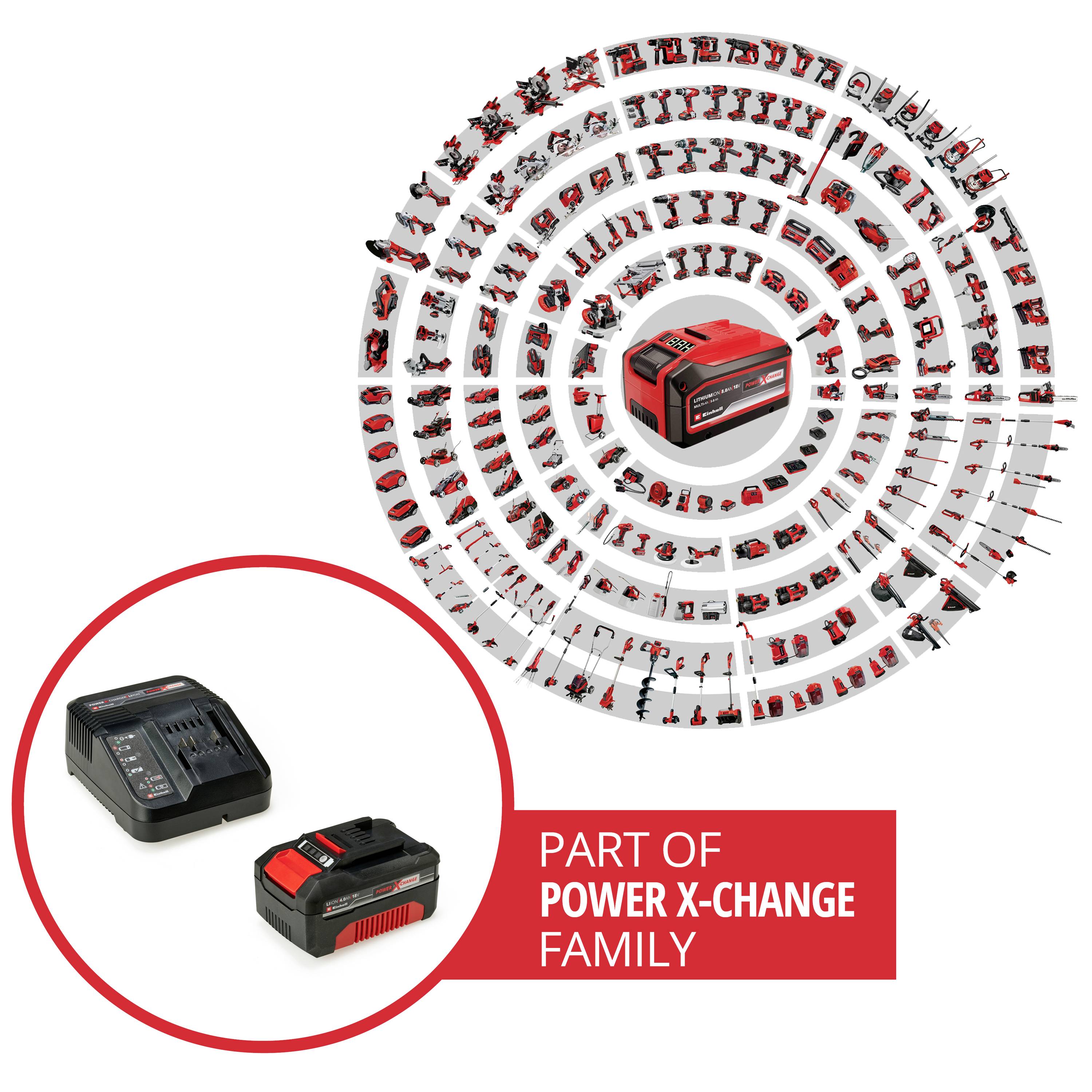 Einhell 4512042 Power X-Change PXC Starter Kit 18V 4Ah akumulátor do nářadí a nabíječka 18 V 4 Ah Li-Ion-2
