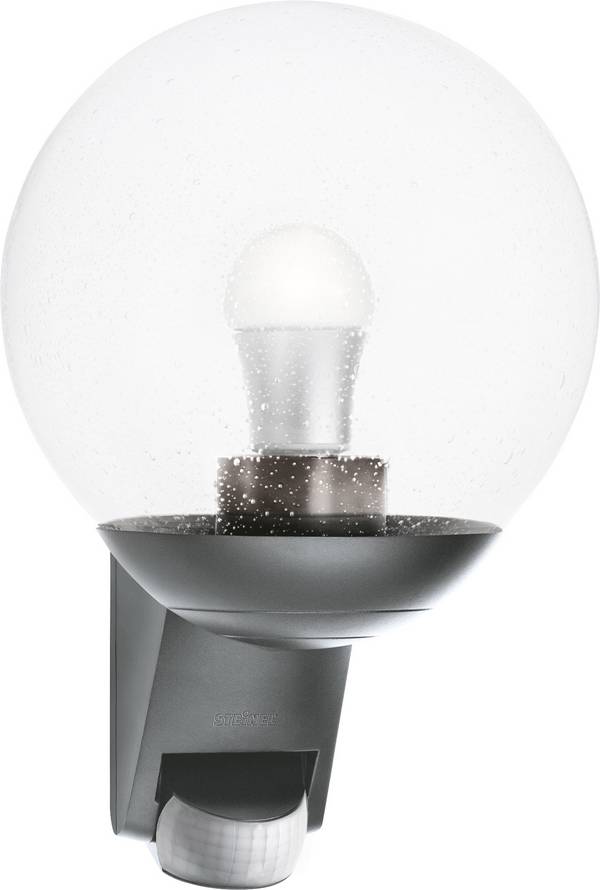 Steinel L 585 S 035723 venkovní nástěnné osvětlení s PIR detektorem  úsporná žárovka, LED E27 60 W antracitová