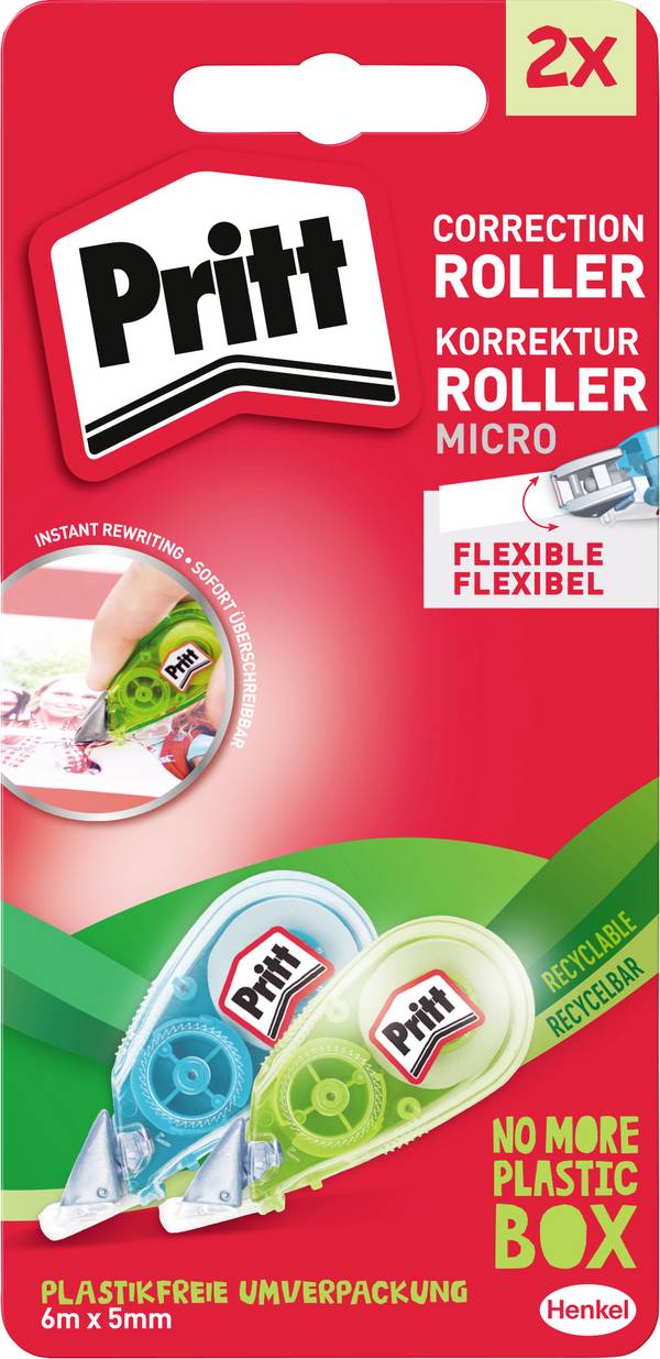 Pritt korekční váleček PRKM2  bílá  2 ks
