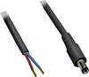 TRU COMPONENTS nízkonapěťová zástrčka - kabel s otevřenými konci 5.5 mm 2.5 mm 2.5 mm 2.00 m 100 ks