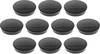 magnetoplan magnet Discofix Standard (Ø x v) 30 mm x 8 mm kulatý černá 10 ks 1664212