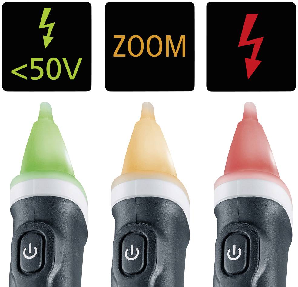 Laserliner ActiveFinder XP (CAT IV,1000V) bezdotyková zkoušečka napětí, CAT IV 1000 V, LED-1