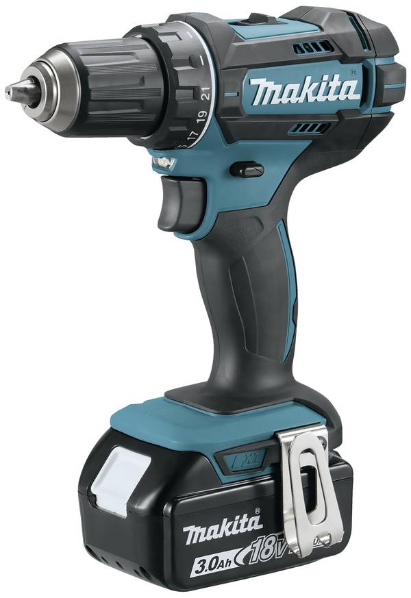 Makita DDF482RFJ aku vrtací šroubovák, 18 V, 3 Ah Li-Ion vč. 2x aku, kufřík, DDF482RFJ