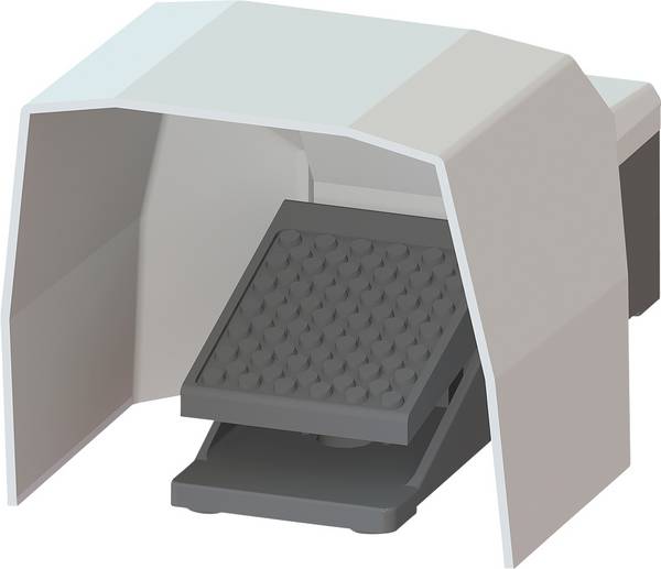 Siemens 3SE2903-1AA20 nožní tlačítko  6 A   2 spínací kontakty, 2 rozpínací kontakty IP65 1 ks