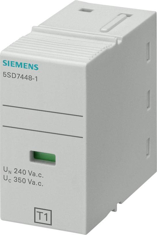 Siemens 5SD74481 Konektor typu 1 L-N, třída B, UC, 350V, pro kombi vývody sada zástrček 1 ks