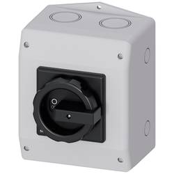 Odpínač Siemens 3LD25651GP51, 63 A, 690 V/AC 1 spínací kontakt, 1 rozpínací kontakt černá 3pólový 35 mm²