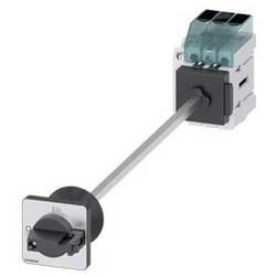 Odpínač Siemens 3LD30401TK11, 16 A, 690 V/AC 1 spínací kontakt, 1 rozpínací kontakt černá 3pólový 16 mm²