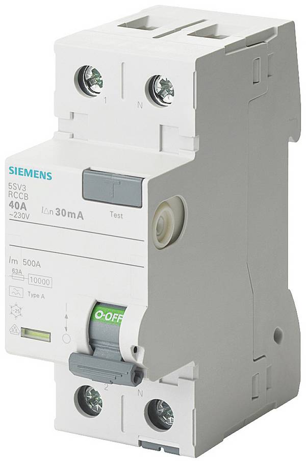 Siemens 5SV33116KK13 5SV3311-6KK13 proudový chránič A 16 A 0.03 A 125 V