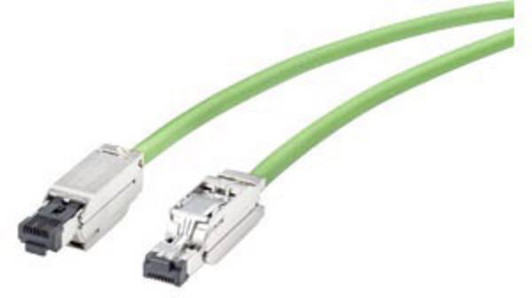 Siemens sériový kabel [1x RJ45 - 1x RJ45], 3 m, zelená