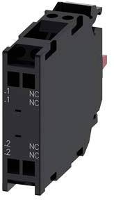 Siemens 3SU1400-1AA10-3EA0 kontaktní modul s ochranou před natočením 2 rozpínací kontakty kontaktní těleso 1 ks