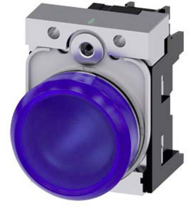 Siemens 3SU1152-6AA50-1AA0 světelný hlásič   s LED elementem  24 V DC/AC 1 ks