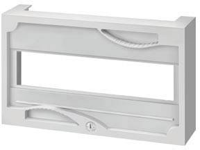 Siemens 8GS40060 Alpha 1S, horní kryt připojovacího prostoru 150 mm, ořezaná Kryt rozvodnice 1 ks