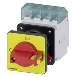 Odpínač Siemens 3LD20500TK13, 16 A, 690 V/AC červená, žlutá 3pólový 6 mm²