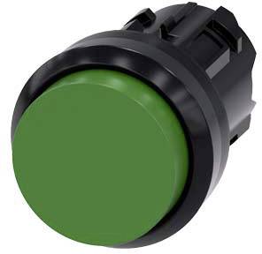 Siemens 3SU1000-0BB40-0AA0, 3SU10000BB400AA0 tlačítko, 22.3 mm, 1 ks