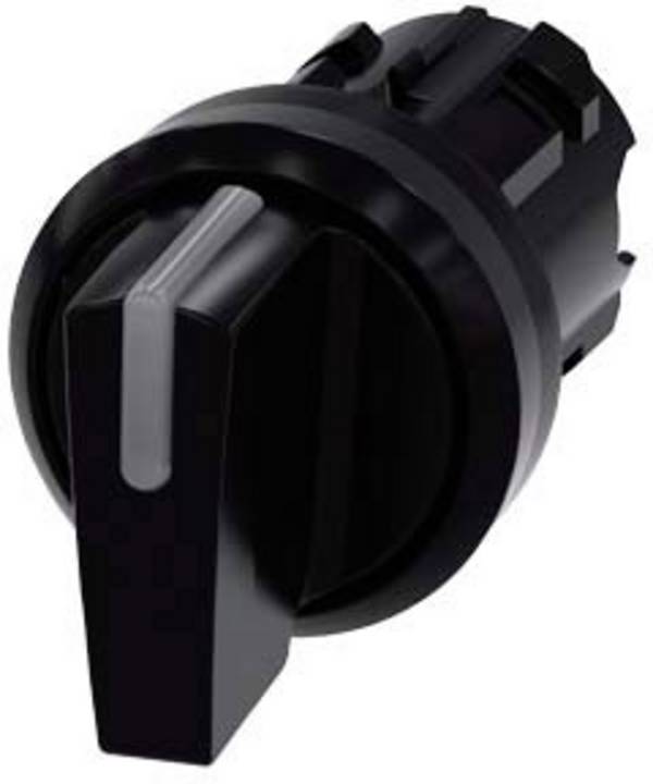 Siemens  3SU10022BL100AA0  3SU1002-2BL10-0AA0  kloubový spínač   s možností osvětlení  otočný přepínač  černá  2 x 45 °    1 ks