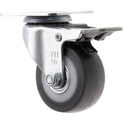 TOOLCRAFT TO-5137869 Otočné kolečko s aretační brzdou a konstrukční deskou 50 mm