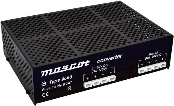 Mascot Battery 9660 DC/DC měnič napětí 80 V/DC - 24 V/DC/7 A 158 W