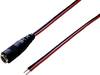 TRU COMPONENTS TC-2511284 nízkonapěťový připojovací kabel - 5.50 mm 2.50 mm 0.50 m 1 ks