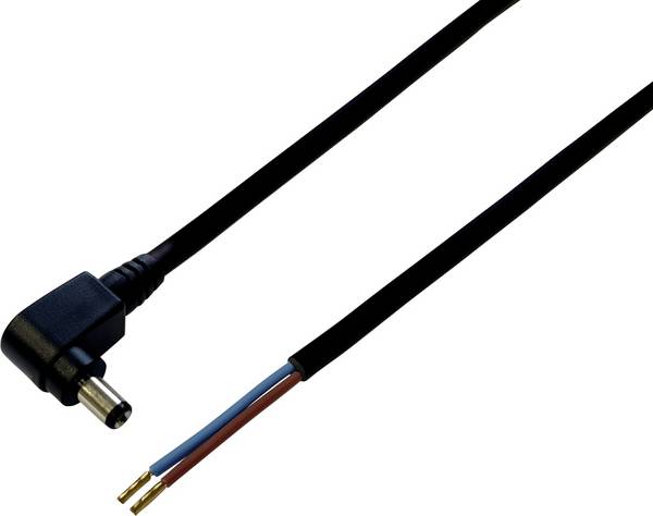 TRU COMPONENTS TC-2511290 nízkonapěťový připojovací kabel nízkonapěťová zástrčka - kabel s otevřenými konci 5.50 mm 2.50 mm 30 cm 1 ks