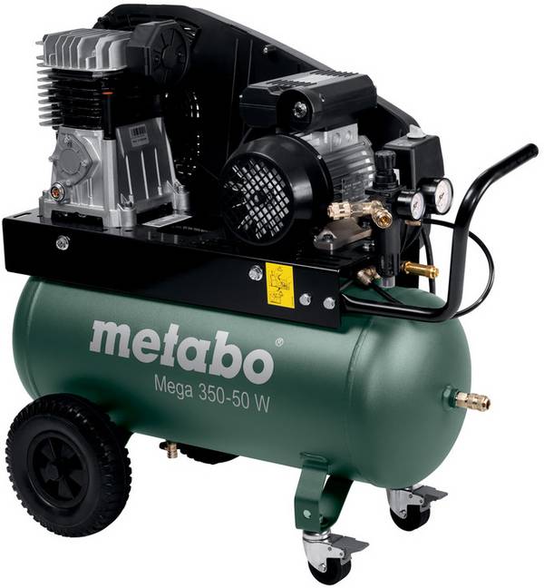 Metabo pístový kompresor Mega 350-50 W 50 l 10 bar
