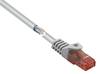 Renkforce RF-5047522 RJ45 síťové kabely, propojovací kabely CAT 6 U/UTP 3.00 m šedá s ochranou, bez halogenů 1 ks