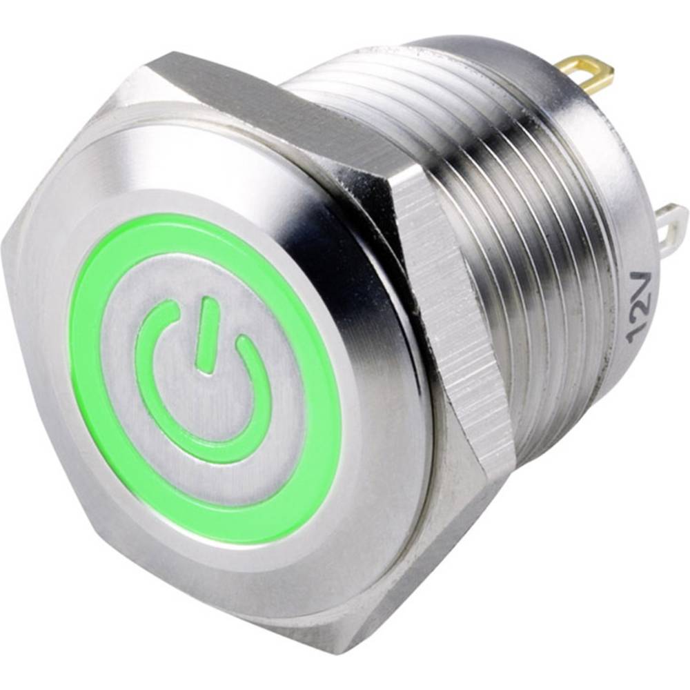 Tlacitkovy Spinac Tru Components Tc Gq16f 10et G 12v S 48 V Dc 2 A Nerezova Ocel 1 Ks Conrad Sk