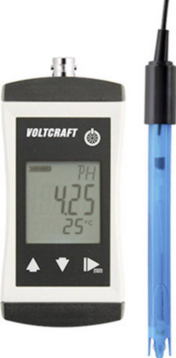 VOLTCRAFT KBM-110 pH metr Kalibrováno dle (ISO) redox (ORP) , teplota, pH hodnota