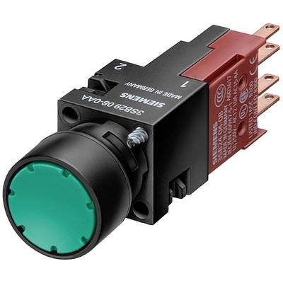 Siemens 3SB2206-0AE01, 3SB22060AE01 světelné tlačítko , 16 mm, 1 ks-0