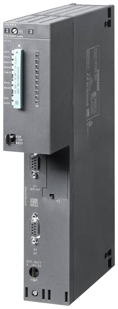 Siemens 6ES7416-3XS07-0AB0 6ES74163XS070AB0 konstrukční sestava PLC centrály