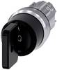 Siemens 3SU10504HL110AA0 3SU1050-4HL11-0AA0 klíčový spínač 2 x 45 ° IP66, IP67, IP69 / IP69K 1 ks Piece