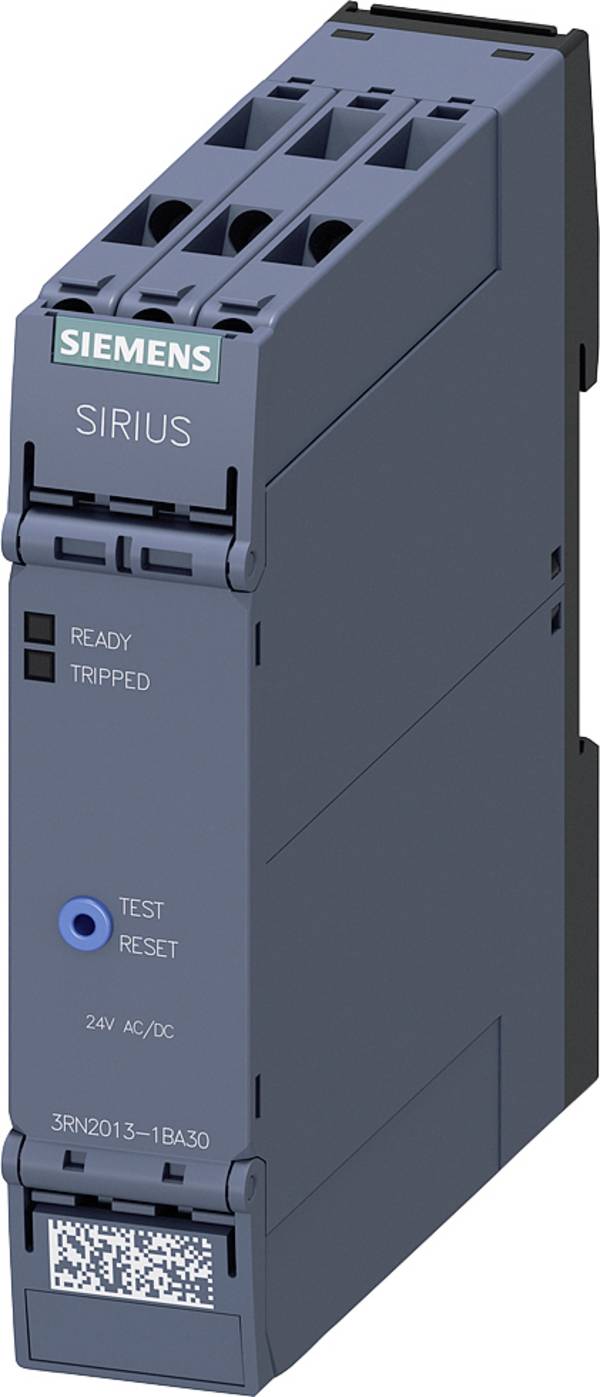 Siemens ochranné relé motoru s termistorem 24 V DC/AC 2 přepínací kontakty 1 ks 3RN2013-1BA30 teplota motorového vinutí