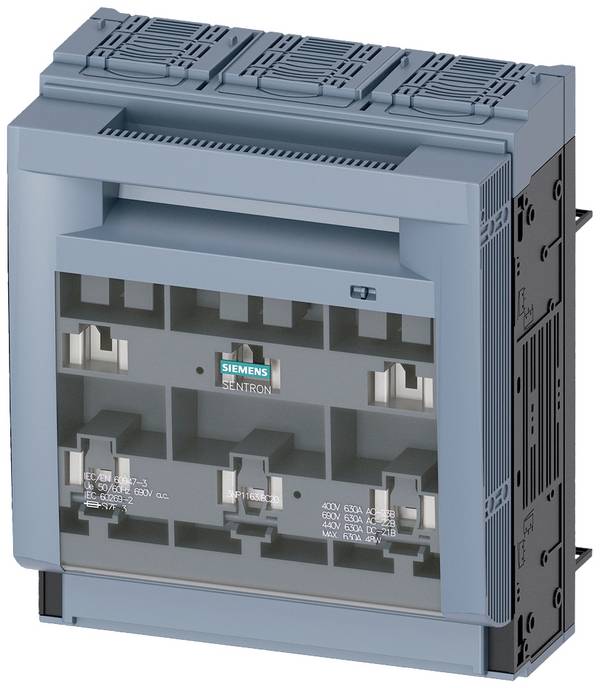 Siemens 3NP11631BC20 výkonový odpínač pojistky 3pólový 630 A 690 V/AC 1 ks