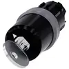 Siemens 3SU1030-5BC01-0AA0 klíčový spínač 1 x 45 ° IP66, IP67, IP69 / IP69K 1 ks