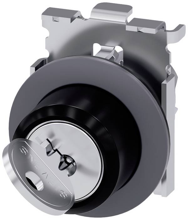 Siemens  3SU10604LF210AA0  3SU1060-4LF21-0AA0  klíčový spínač        1 x 90 °  IP66, IP67, IP69 / IP69K  1 ks