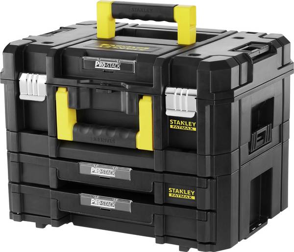 STANLEY Mobile Werkstatt FATMAX TSTAK außen 440x332x326mm, FMST1-71981 kufřík na nářadí, (d x š x v) 44 x 33 x 33 cm