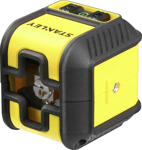STANLEY Kreuzlinienlaser Cubix grün 16m LK2 +/-4° m.Halter u. Tasche křížový laser  Zelený laser, vč. tašky, samonivelační dosah (max.): 16 m