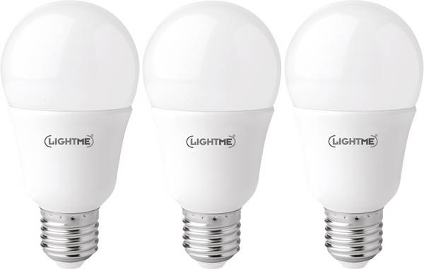 LightMe LM85918 LED Energetická třída (EEK2021) F (A - G) E27 klasická žárovka 11 W = 75 W teplá bílá (Ø x d) 60 mm x 117 mm  3 ks