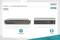 10palcový 8portový gigabitový ethernetový switch s 10/100/1000 Mbps RJ45 porty a síťovým připojením. Číslo modelu: DN-80114.