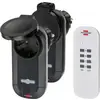 Brennenstuhl RC CE1 0201 1507030 bezdrátový sada zásuvek 3dílná venkovní 1000 W, DE schuko zástrčka