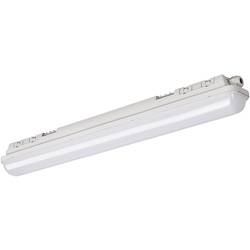 LED světlo do vlhkých prostor LED pevně vestavěné LED 16 W neutrálně bílá Basetech BT-LFW16 šedá