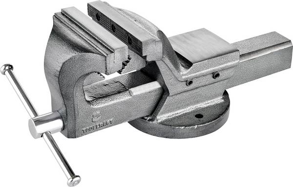 TOOLCRAFT TO-5342445  svěrák, TO-5342445, Šířka čelistí: 100 mm, Rozpětí (max.): 125 mm