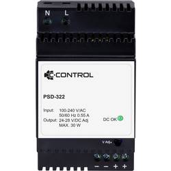 C-Control PSD-322 síťový zdroj na DIN lištu 1 x 24 V/DC, 1.25 A, 30 W