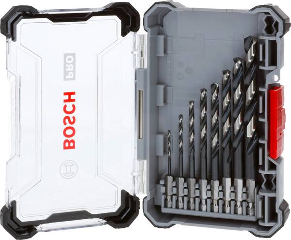 Bosch Accessories 2608577146 Metallbohrersatz PRO Metal HSS-G 8-tlg. Impact 2-3-4-5-6-7-8-10mm 6-kant 1/4" HSS sada spirálových vrtáku do kovu 8dílná 2 mm, 3 mm, 4 mm, 5 mm, 6 mm, 7 mm, 8 mm, 10 mm DIN 338 1/4" (6,3 mm) 1 sada