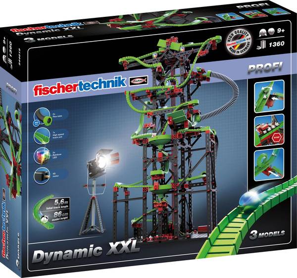fischertechnik 544619 Dynamic XXL  kuličková dráha, od 9 let