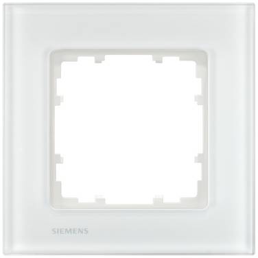Siemens spínací program 1násobné rámeček  Delta bílá 5TG12011 1 ks