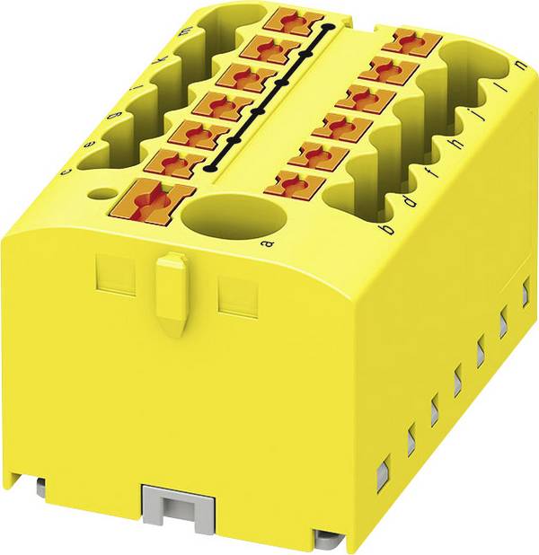 Phoenix Contact 3273358 blok rozvaděče 40.6 mm pružinová svorka žlutá 8 ks