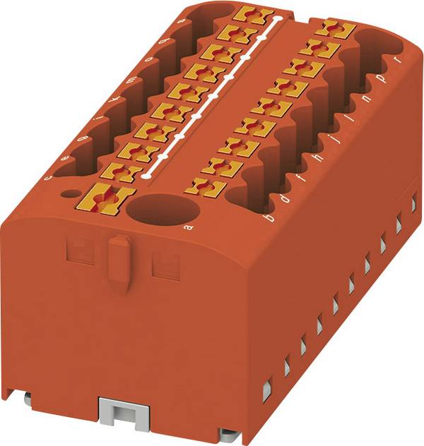 Phoenix Contact 3273378 blok rozvaděče 56 mm pružinová svorka červená 8 ks