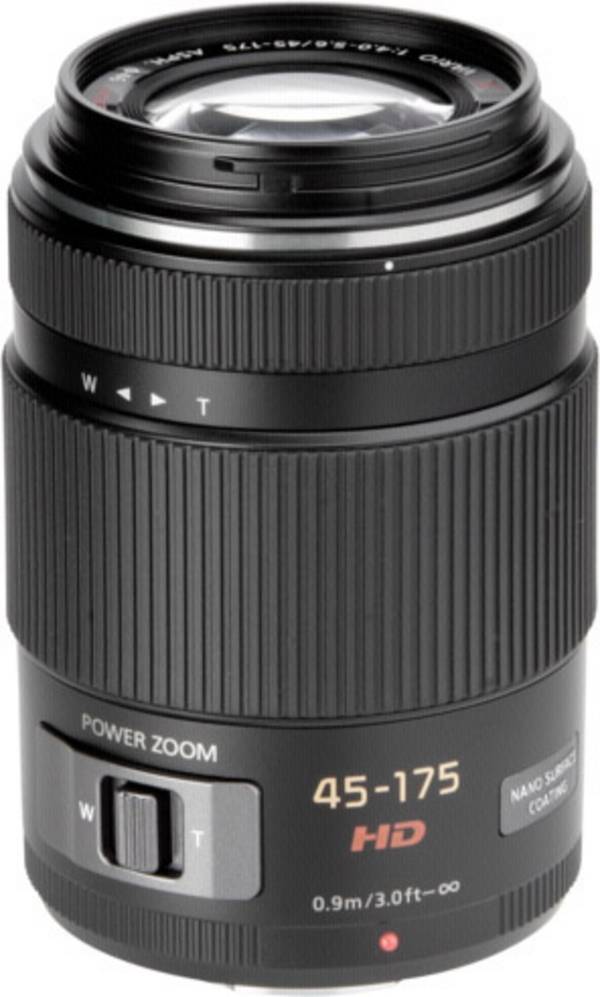 Panasonic Lumix 4-5,6/45-175 mm G X Vari H-PS45175E-K objektiv telezoom f/22 - 4.0 45 - 175 mm