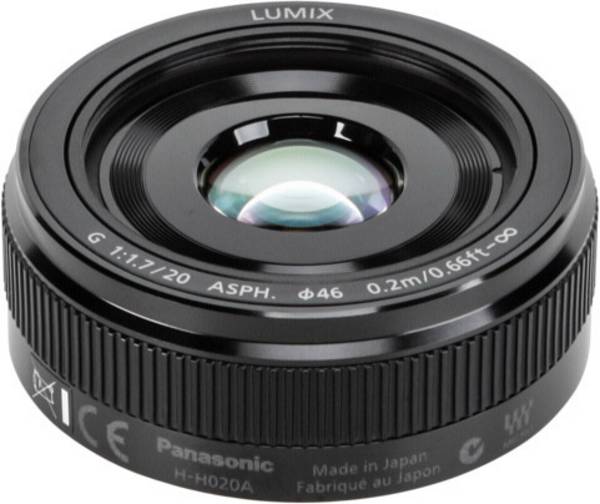 Panasonic Lumix G 1,7/20 II ASPH. H-H020AE-K standardní objektiv f/16 - 1.7 20 mm
