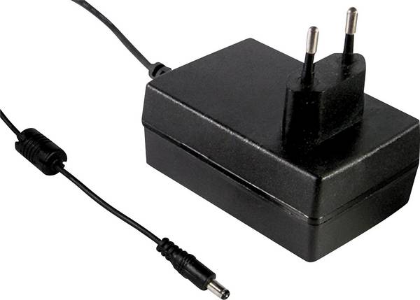 MEAN WELL GSM18E07-P1J zásuvkový napájecí adaptér, stálé napětí, 7.5 V/DC, 2 A, 15 W
